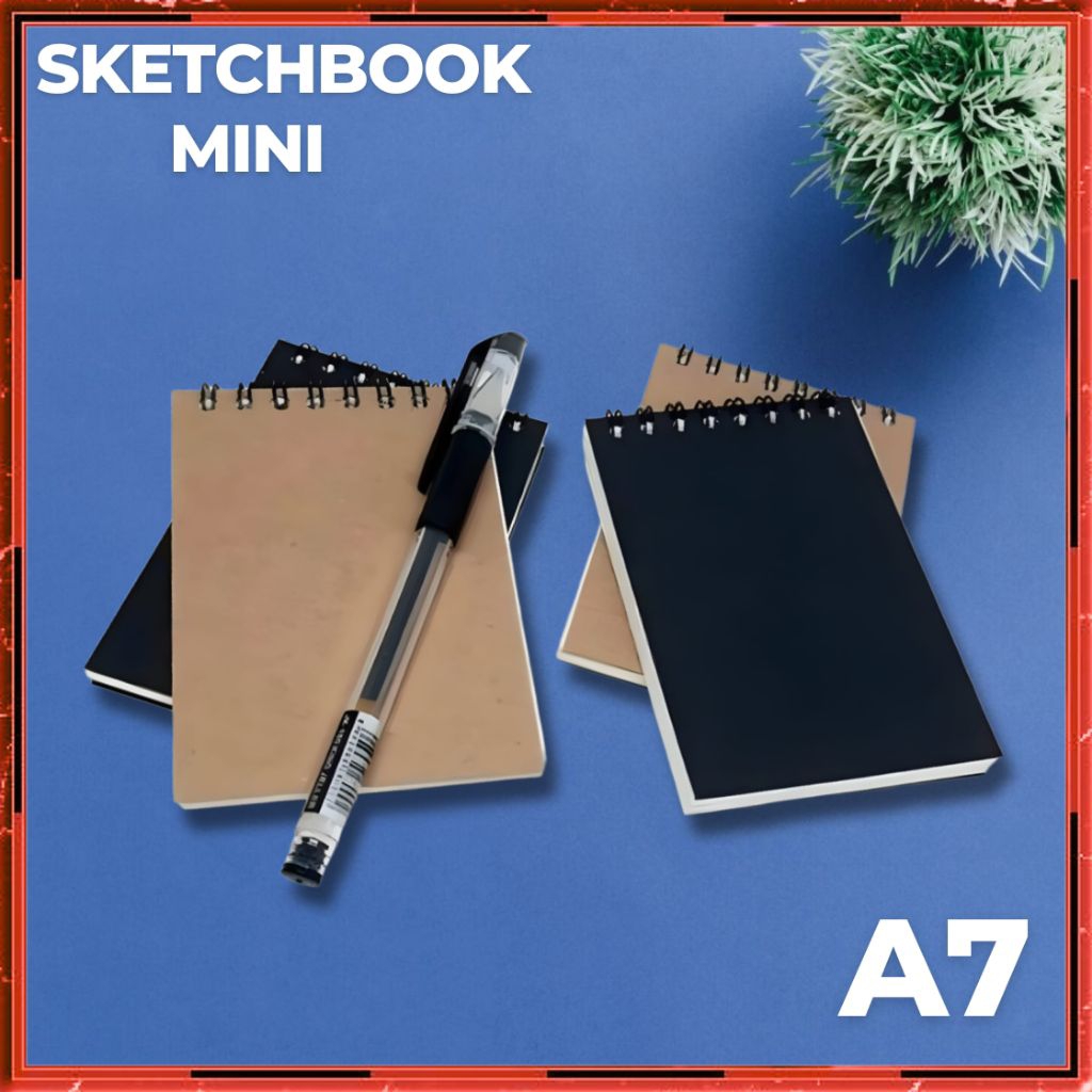 

BUKU SKETSA / BUKU SKETSA PUTIH A7 / SKETCHBOOK / SKETCHBOOK MINI /SKETCHBOOK MINI LUCU