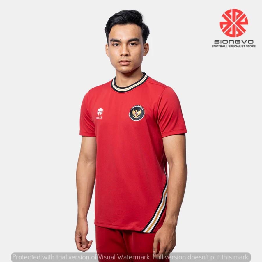 JERSEY MILLS - TIM INDONESIA JERSEY RED 0010050830_BDG