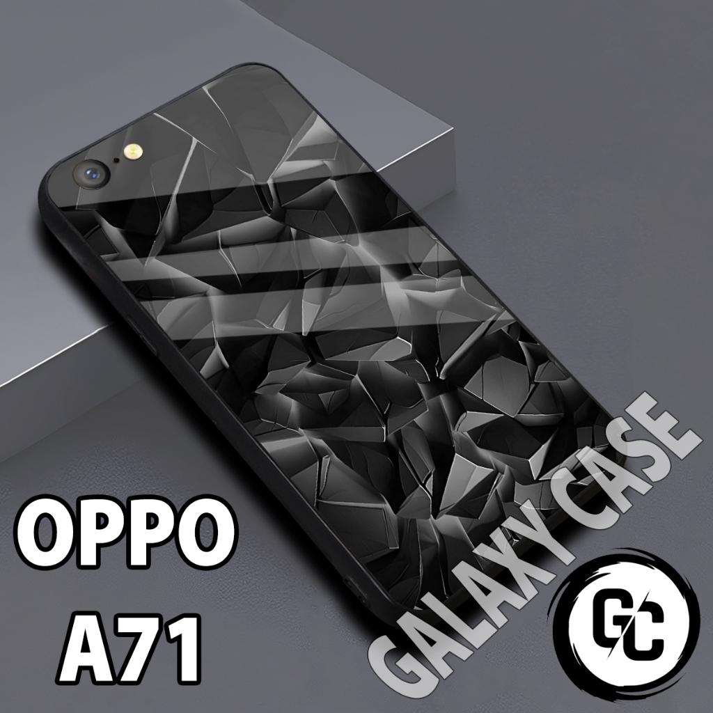 Softcase glossy OPPO A71/case OPPO A71 Abstrak/case OPPO A71 glitter/casing OPPO A71