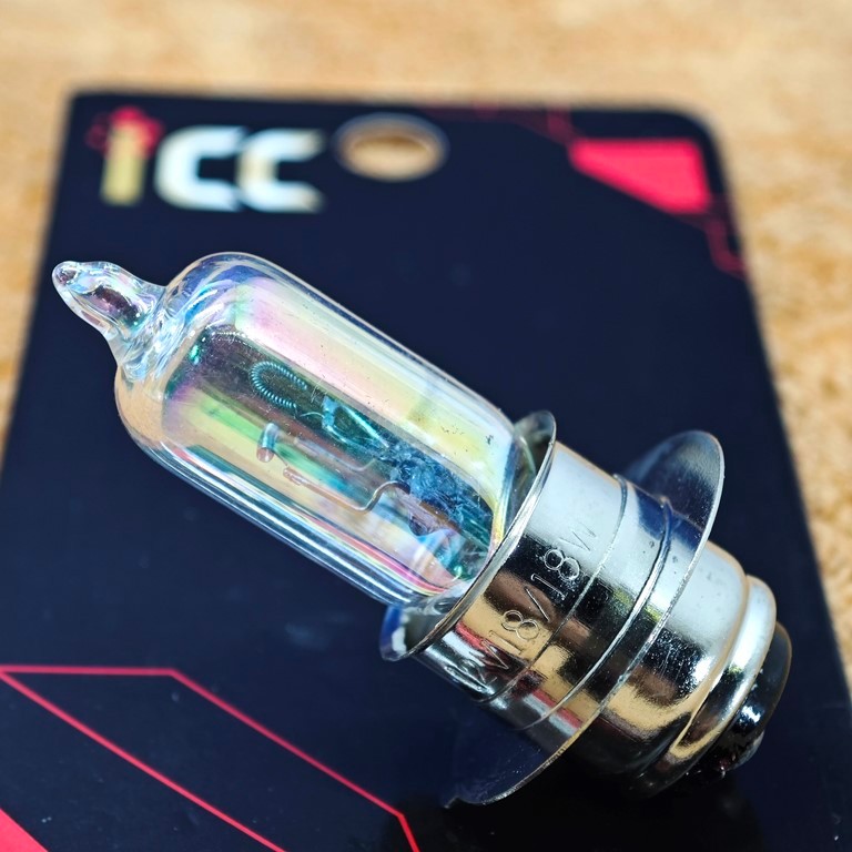 TERMURAH BOHLAM HALOGEN ICC 12V 18 18W grand bebek matic universal supra jupiter beat mio kaze shogu