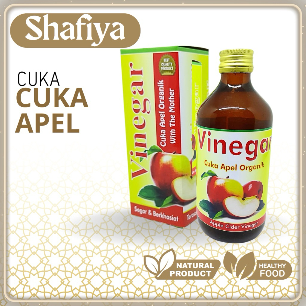 Cuka Apel Organik Vinegar 330 ML