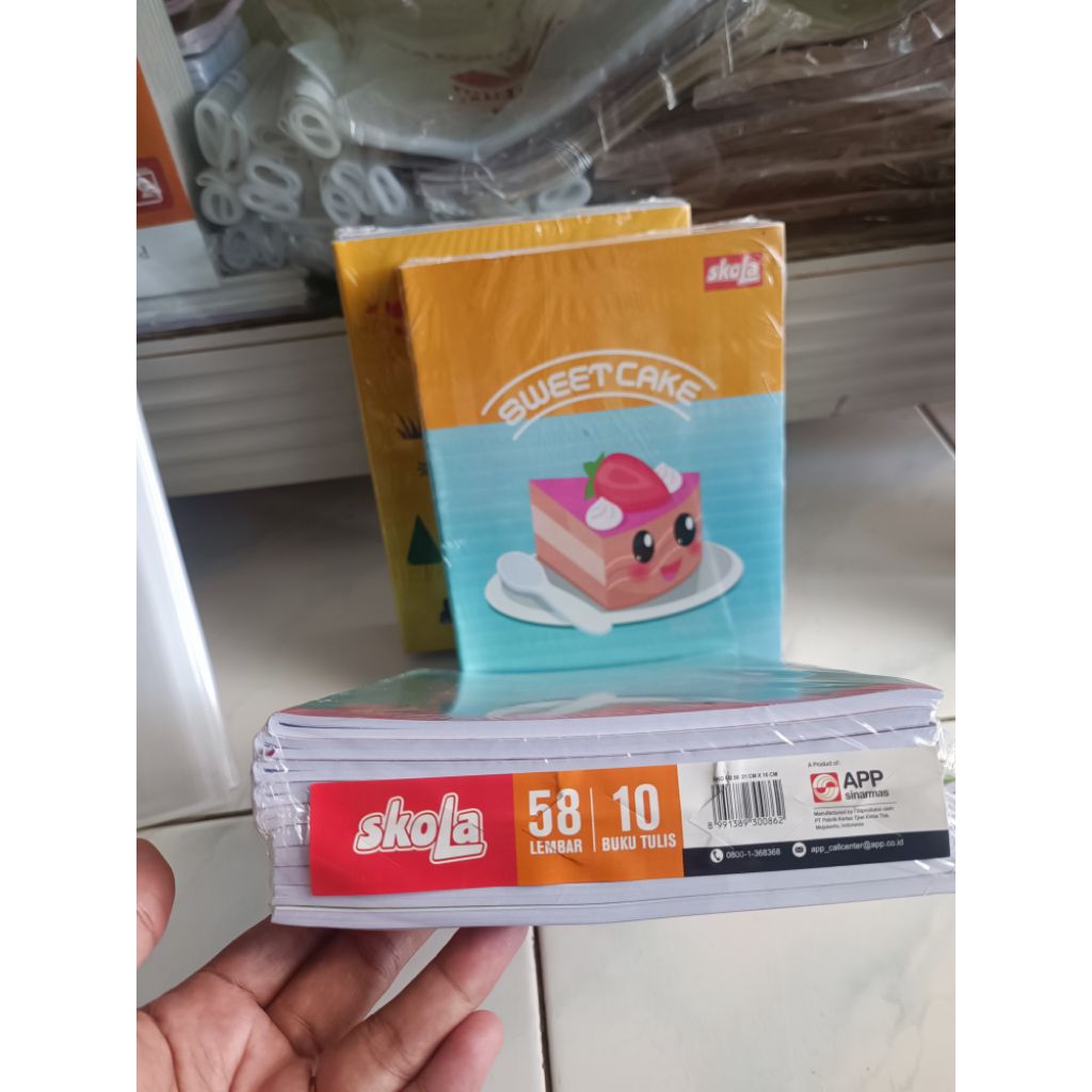

BUKU TULIS SIDU & SKOLA 58 LEMBAR _ SIDU SKOLA 58 PER PACK ISI 10 BUKU