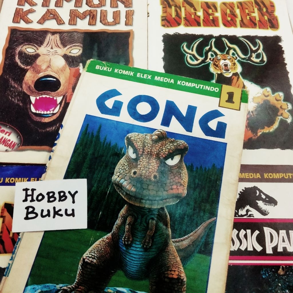 Komik Gong Jurasic Park Deeger Kimun Kamui