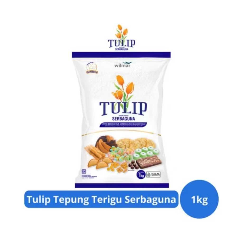 

Tepung Terigu Serbaguna Tulip 1 Kg