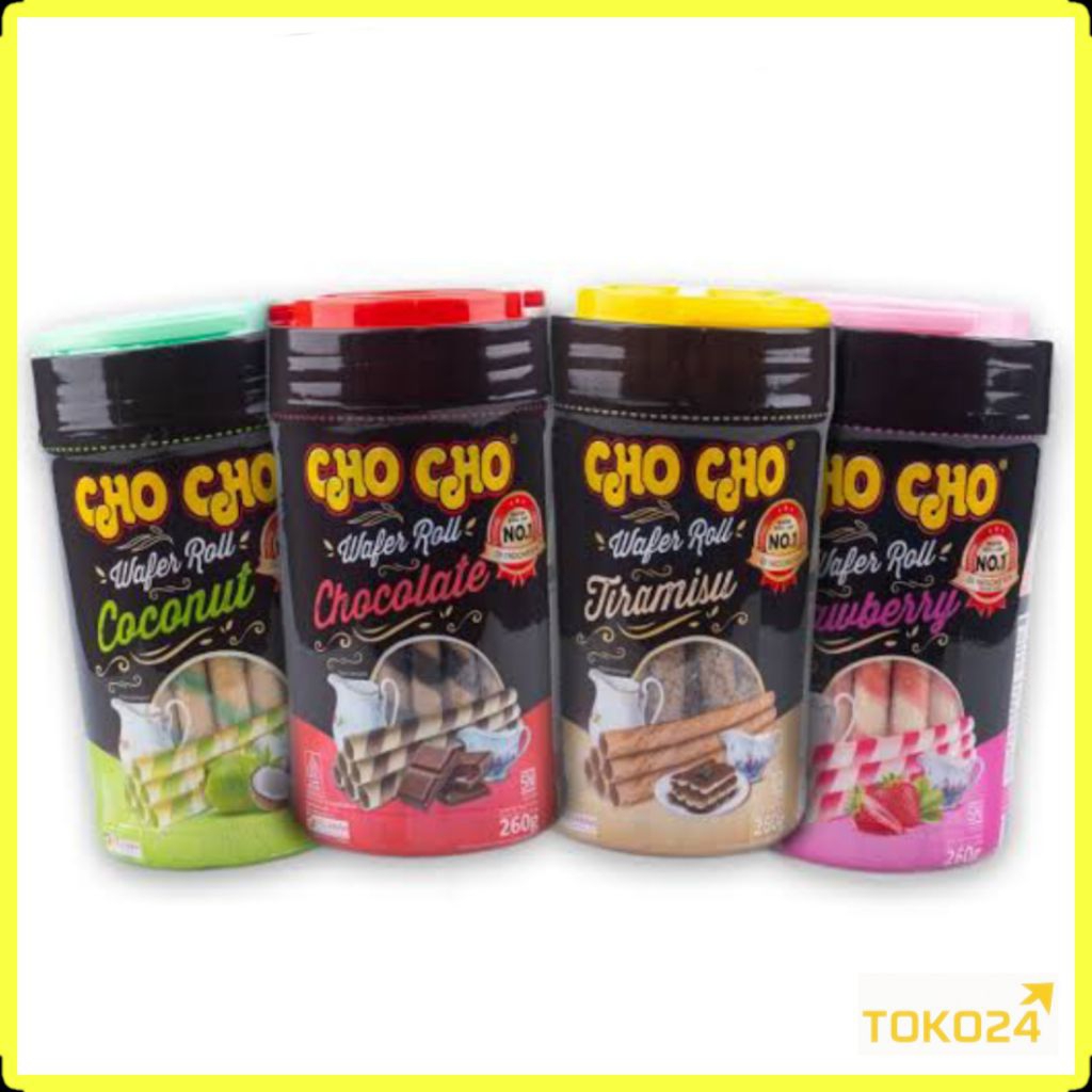 

Cho Cho Wafer Roll 260 gr