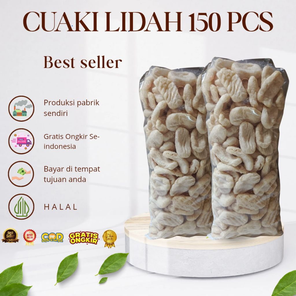 

best seller CUANKI LIDAH isi 150pcs FREE PACKING