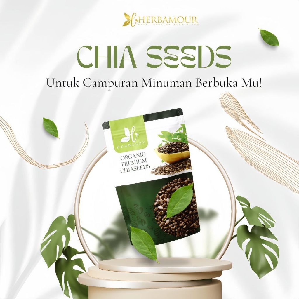 

CHIA SEEDS BY HERBALOV 100% ORIGINAL | BPOM