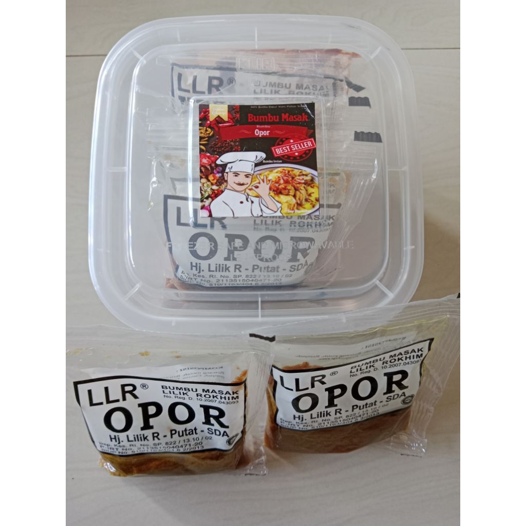 

Opor Bumbu Insatn Paket Thinwall isi 5 pcs