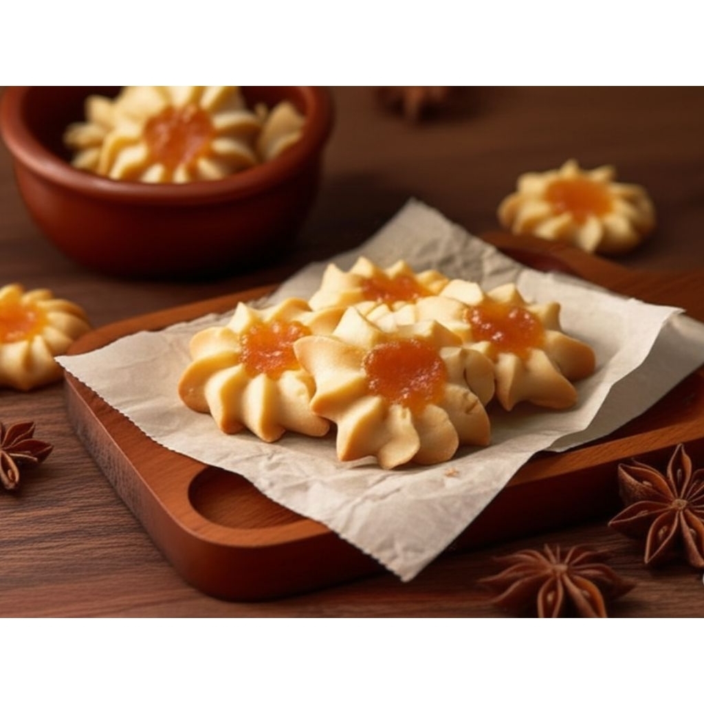 

Kue Aster Semprit Kue Kering Tradisional Khas Bandung Satu Rasa Traditional Cookies
