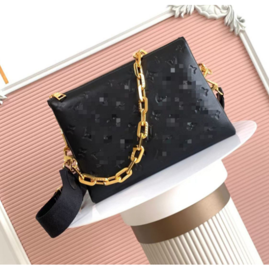 Tas L Viton Hitam 26 Cm