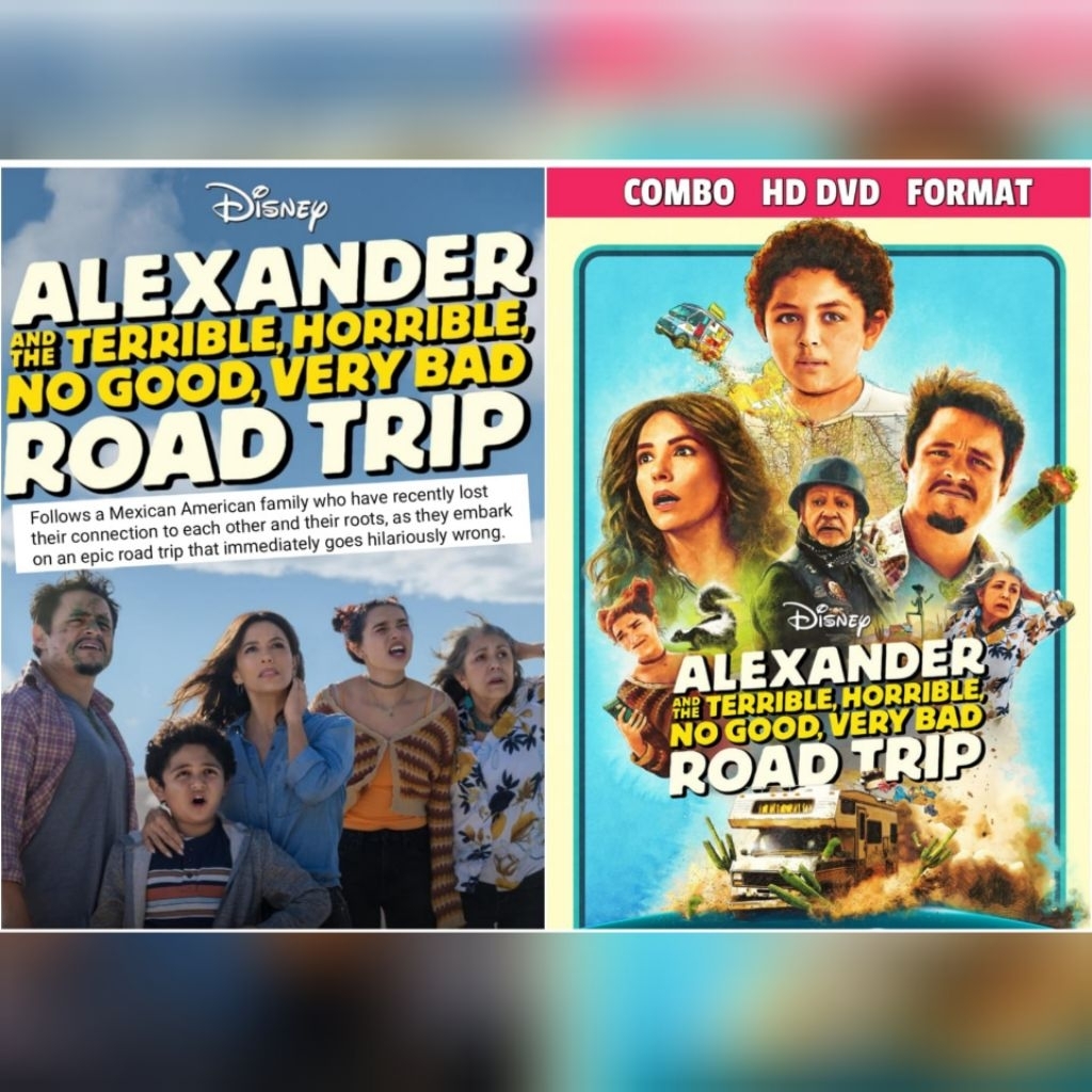 Kaset Film ALEXANDER AND THE TERRIBLE HORRIBLE , NO GOOD VERY BAD ROAD TRIP - 2025 - HD