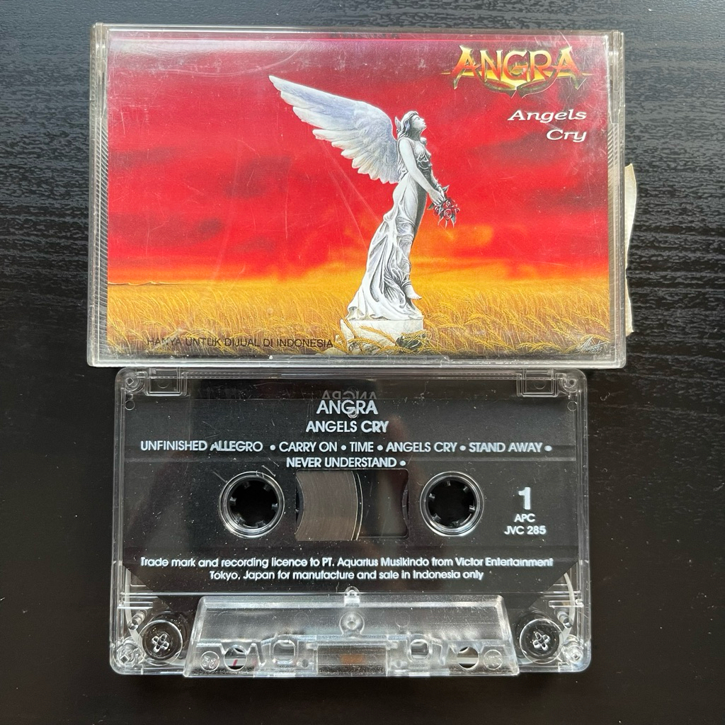 Kaset Pita - Angra - Angels Cry