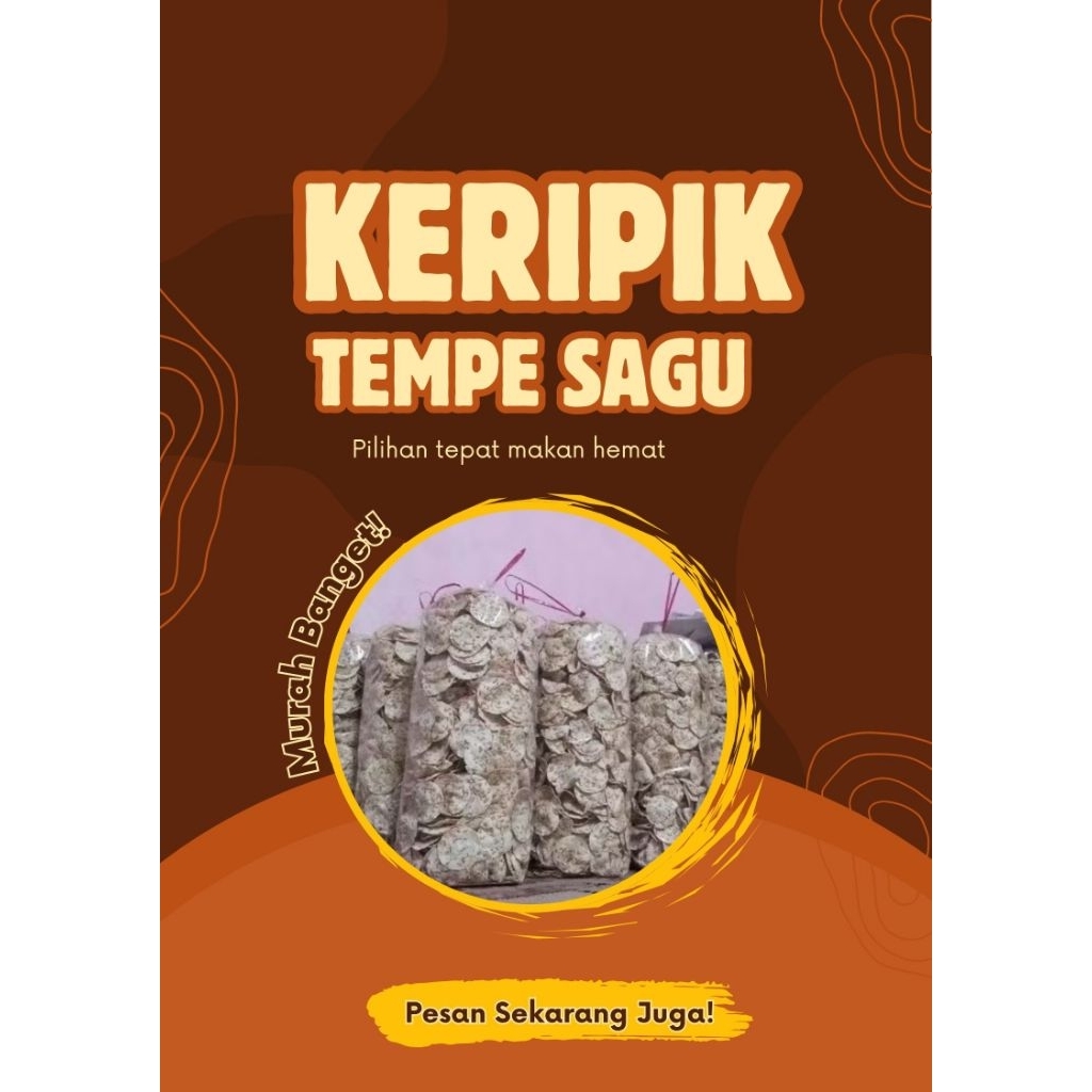 

Keripik Tempe Sagu Ori 250G I 500G I 1KG TERMURAH + PACKING DUS