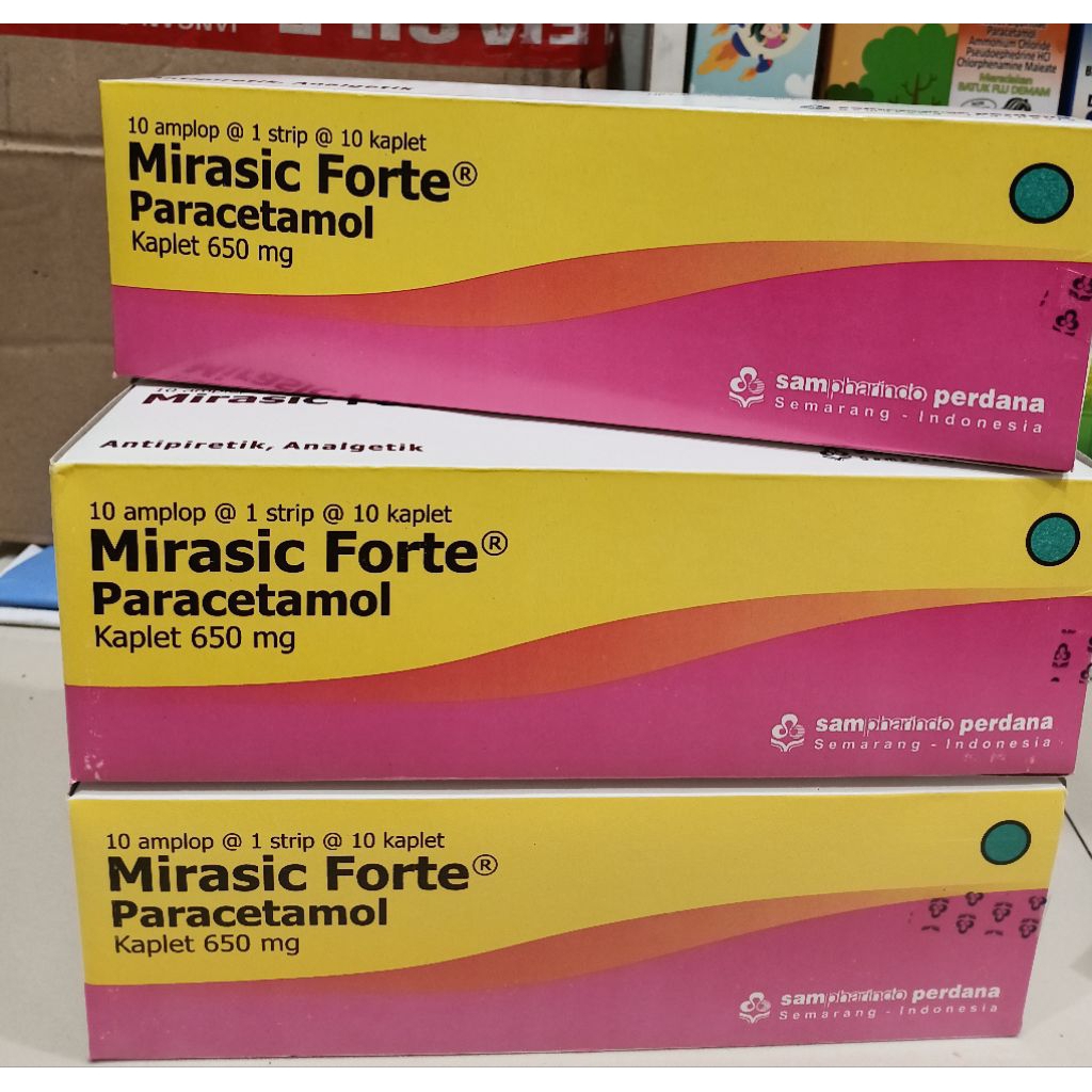 OBAT DEMAM, PARACETAMOL 650MG