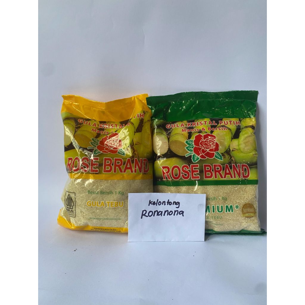 

Gula Pasir Rose Brand 1KG Putih dan Kuning