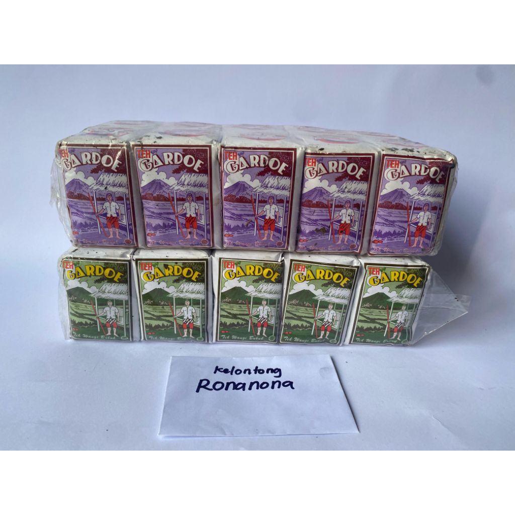 

TEH GARDOE Hijau dan Biru 1 Press isi 10pcs