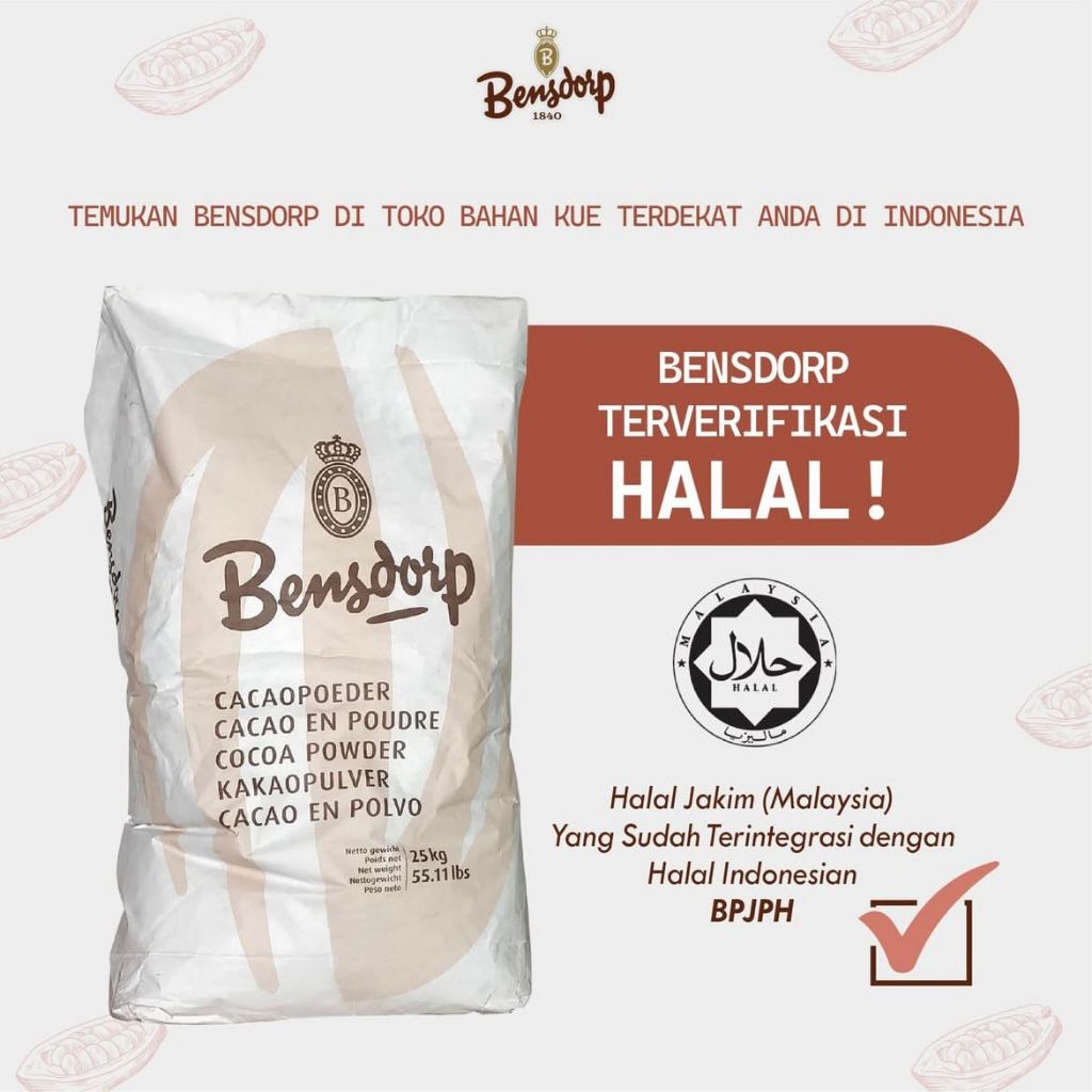 

Bensdorp Cokelat Bubuk 22/24 25kg