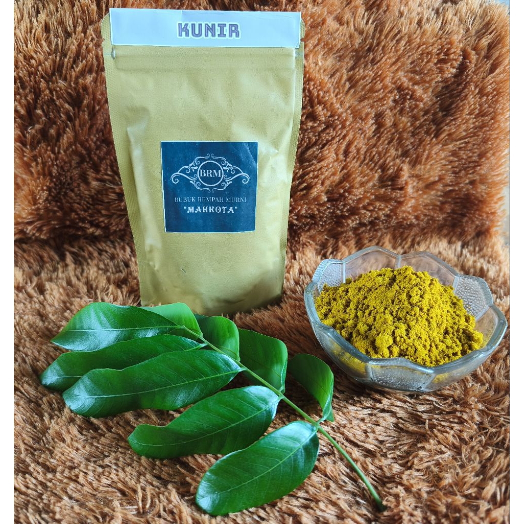 

Bubuk rempah kunir/ kunyit