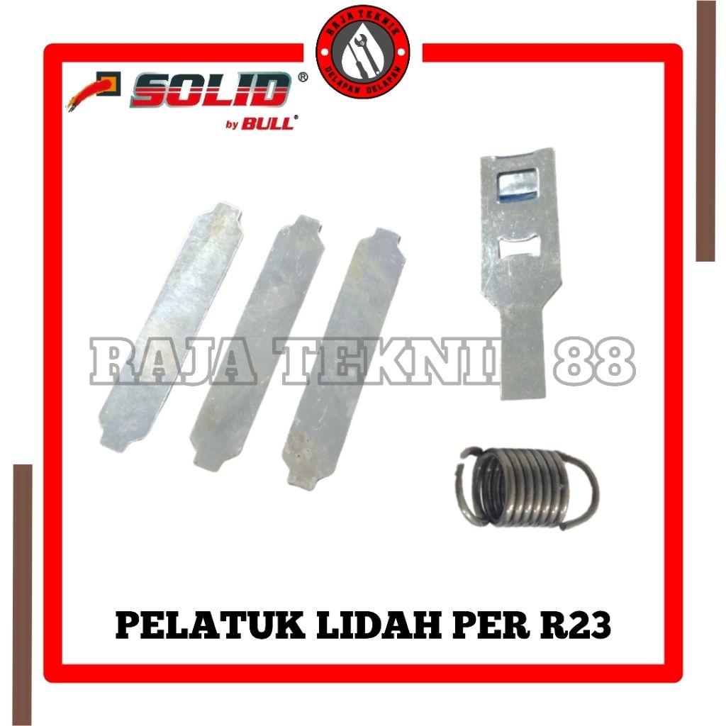 

Sparepart Staples Gun Tacker Rapide R23 pelatuk lidah per