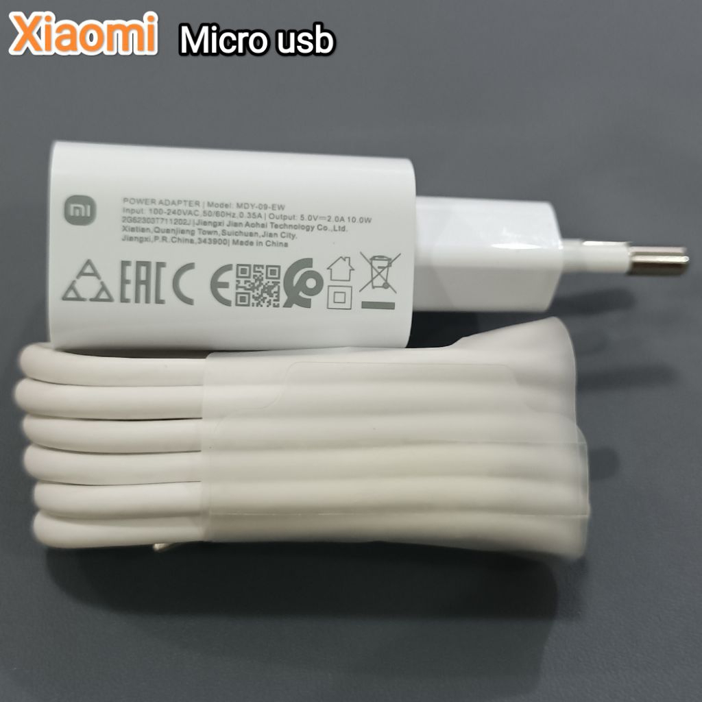 Charger Xiaomi Redmi  Original 100% 9A, 9c, 6A,5A,note 8,redmi 8,redmi 9,Fast Charging