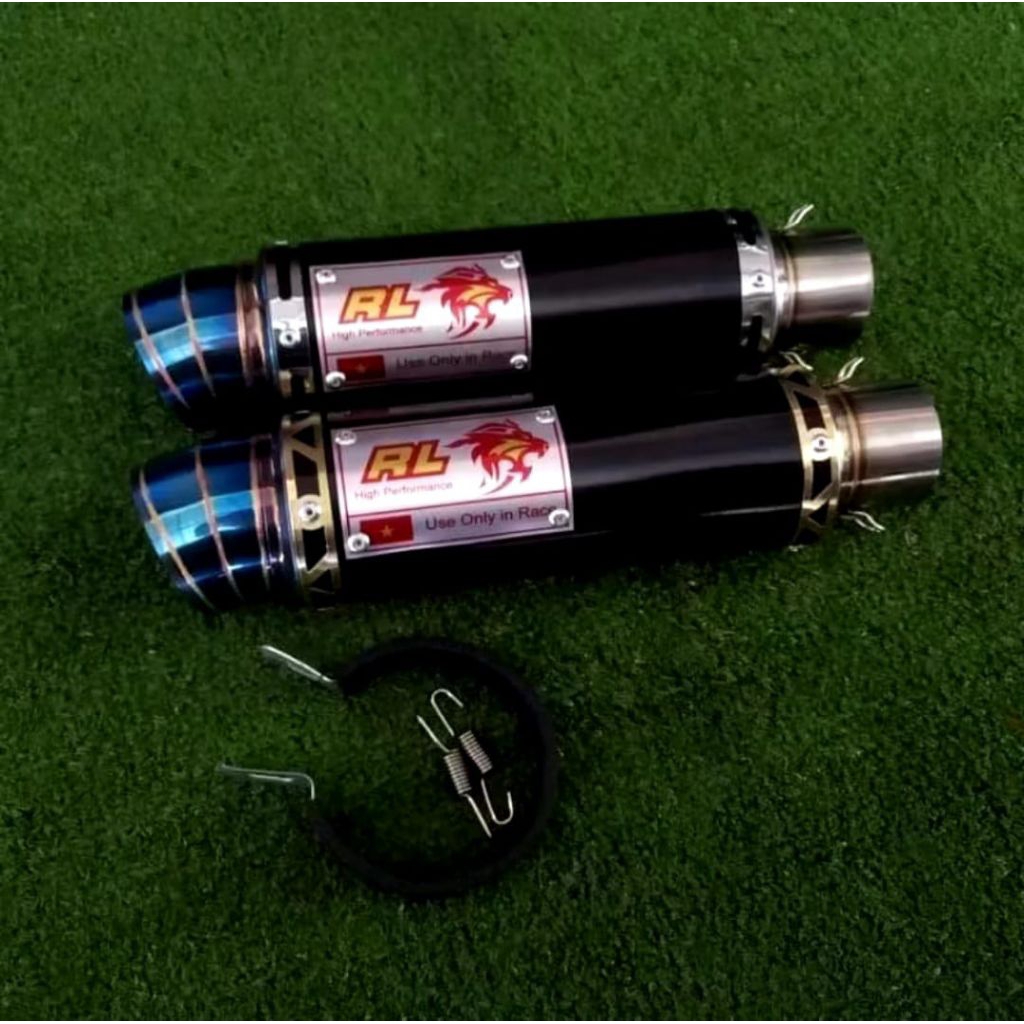 Muffler Red Leo inlet 51mm - canister only