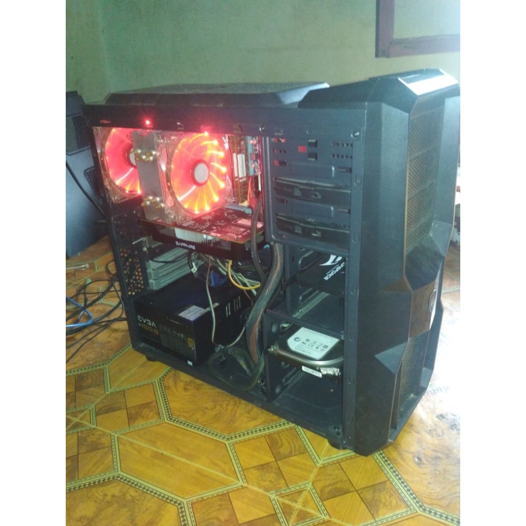 pc jadul pentium 3 fullset kabel tinggal on aja