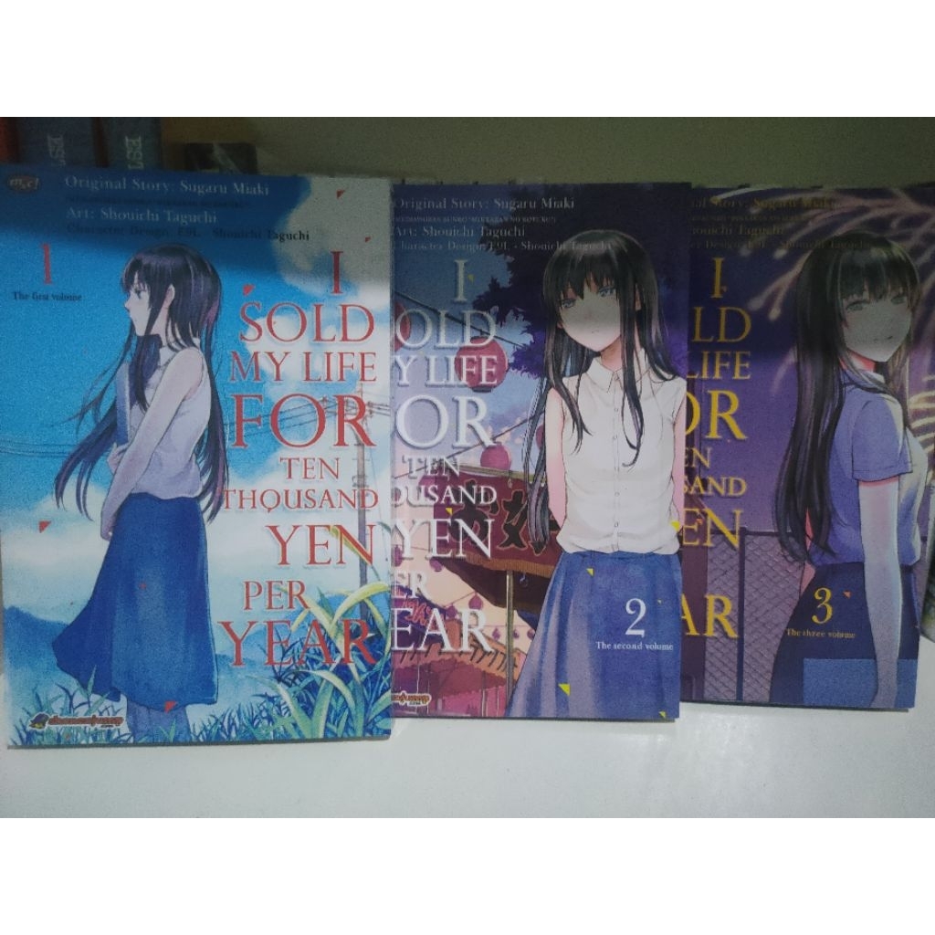 Komik I Sold My Life For Ten Thousand Yen Per Year Set 1-3 Tamat
