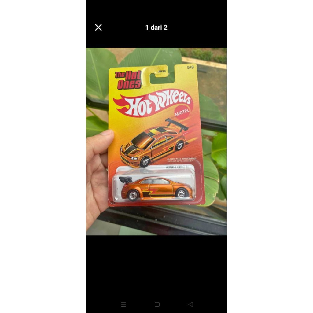 hot wheels honda civic si