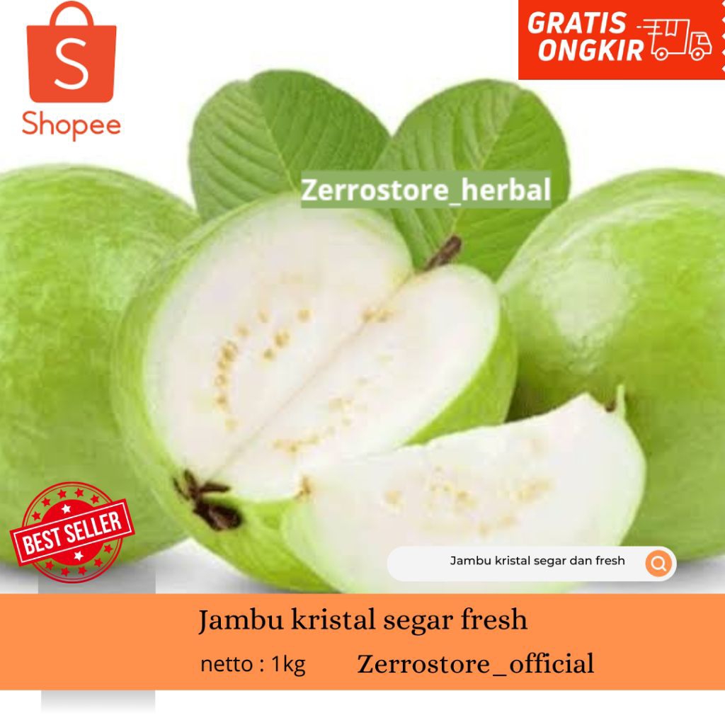 

PAKET PROMO JAMBU KRISTAL JUMBO 1 KG + BUMBU RUJAK