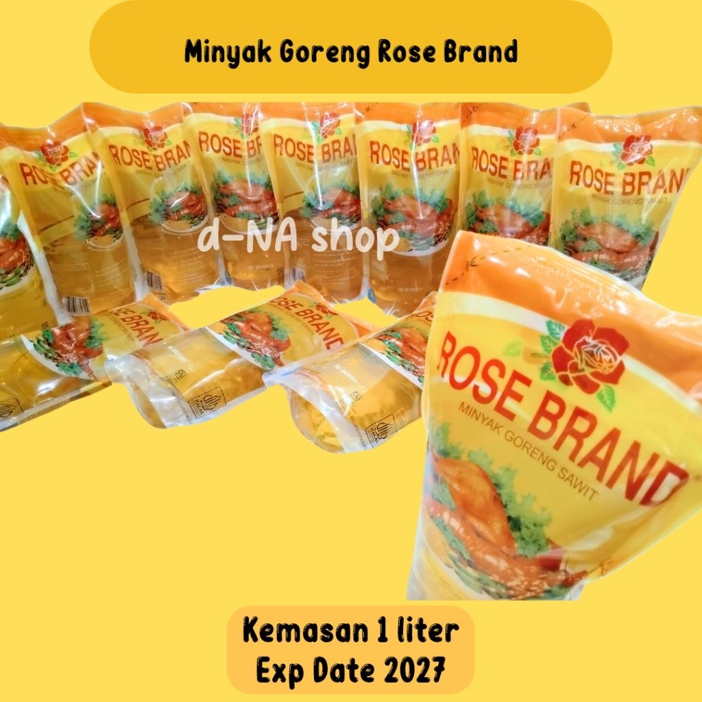 

MURAH! Minyak goreng rose brand 1 liter