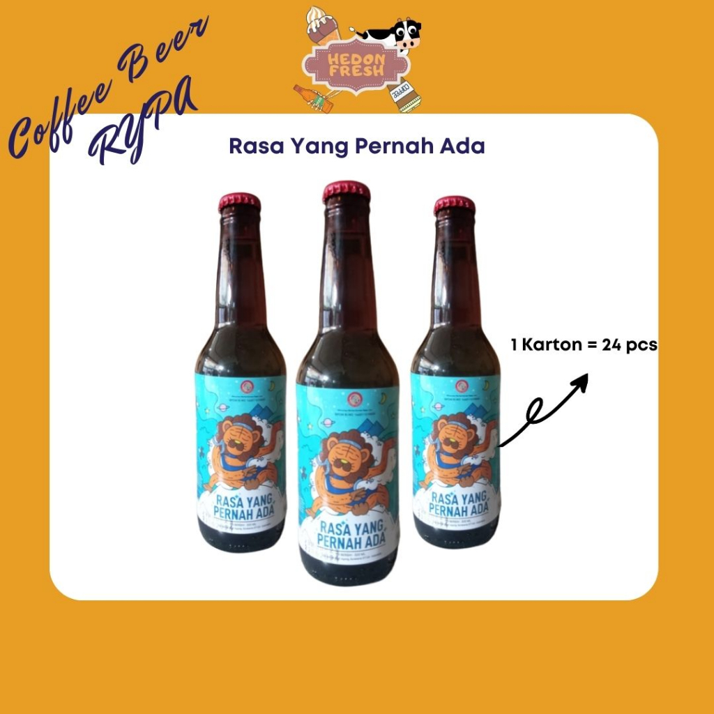 

Coffee Beer Rasa Yang Pernah Ada (RYPA) CTN/Karton 24 Pcs - Cabang Bandung