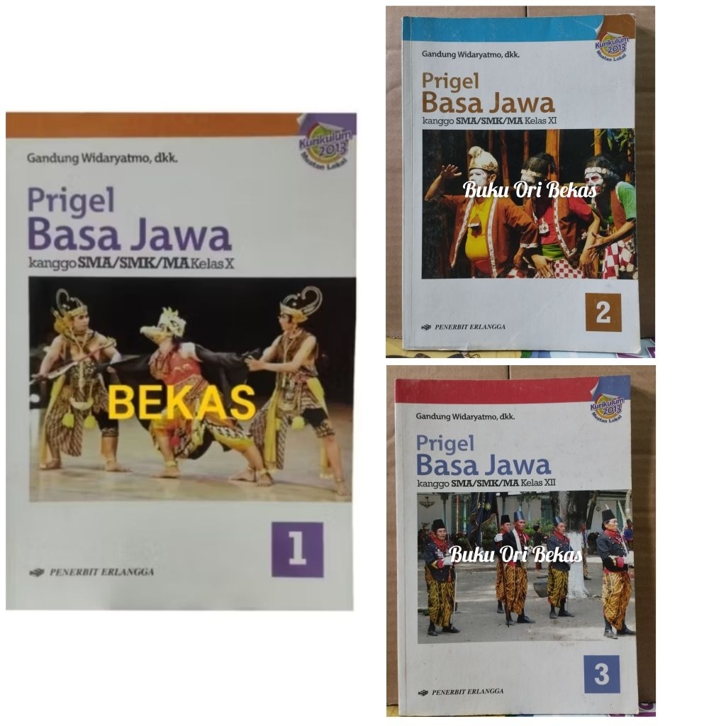 Prigel Basa Jawa SMA Kelas 10 11 12 X XI XII Kurikulum 2013 Erlangga