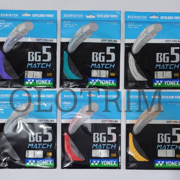 Senar Badminton Yonex BG5 BG 5 Match Original