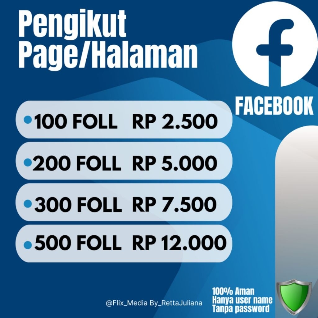 Followers FACEBOOK Halaman Penambah Pengikut Facebook Halaman