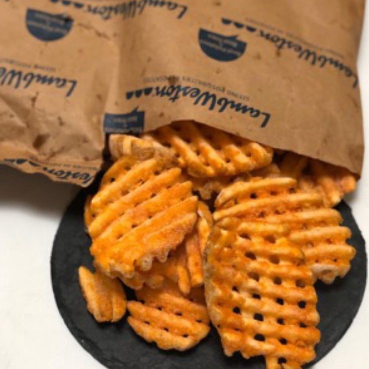 

crisscut lambweston kentang goreng waffle lamb weston french fries