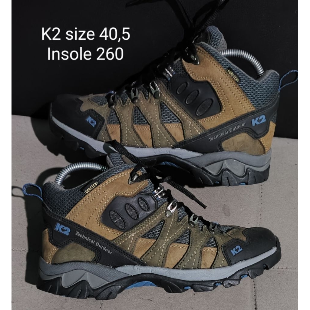 sepatu outdoor k2 scnd original