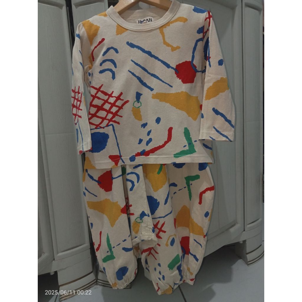 Preloved Set Jumpsuit Hogan Markeys size 100