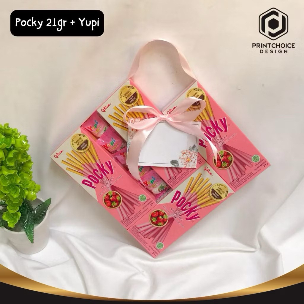 

Pocky Love Pita Dengan Lampu Dan Kartu Ucapan