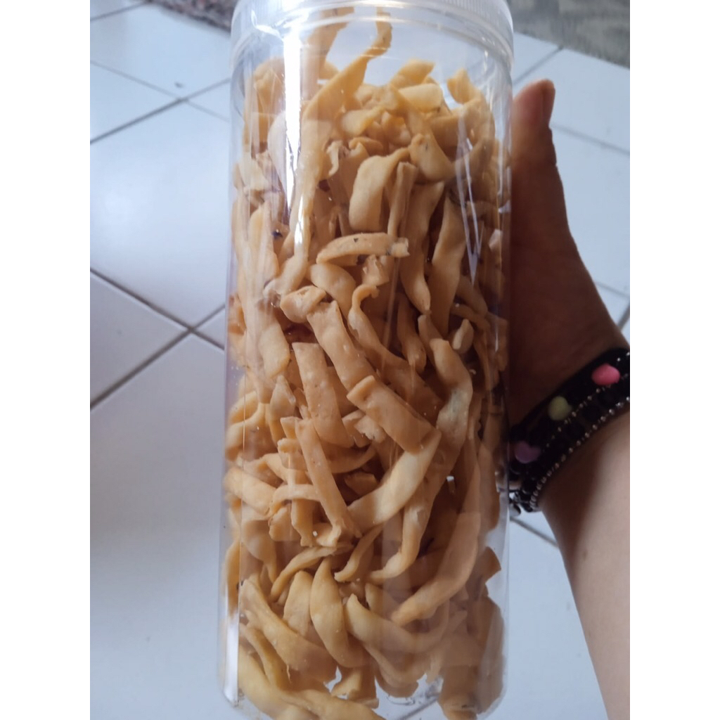 

Stik Bawang Toples 360gr Super Renyah Gurih