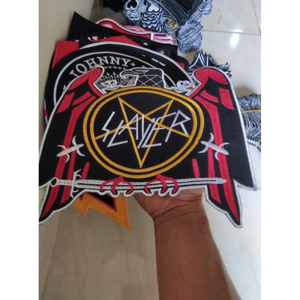 bordiran patch besar slayerr