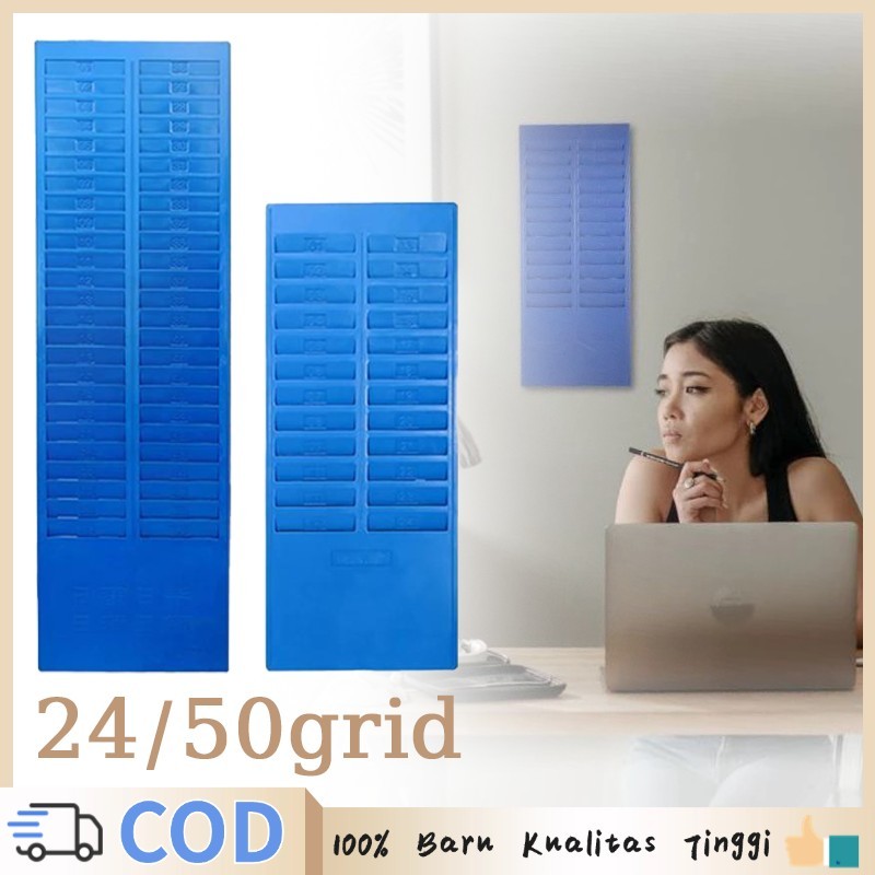 24/50 Tempat Rak Absensi Kartu Rak Kartu Absen Absen Karyawan Rak Kartu Tempat Kartu