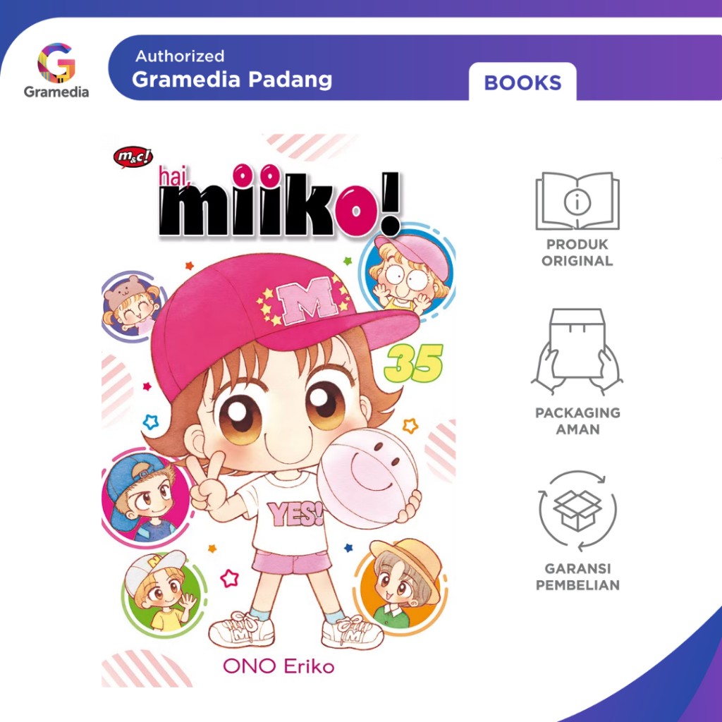 Gramedia Padang - Hai, Miiko 35 - Bookpaper