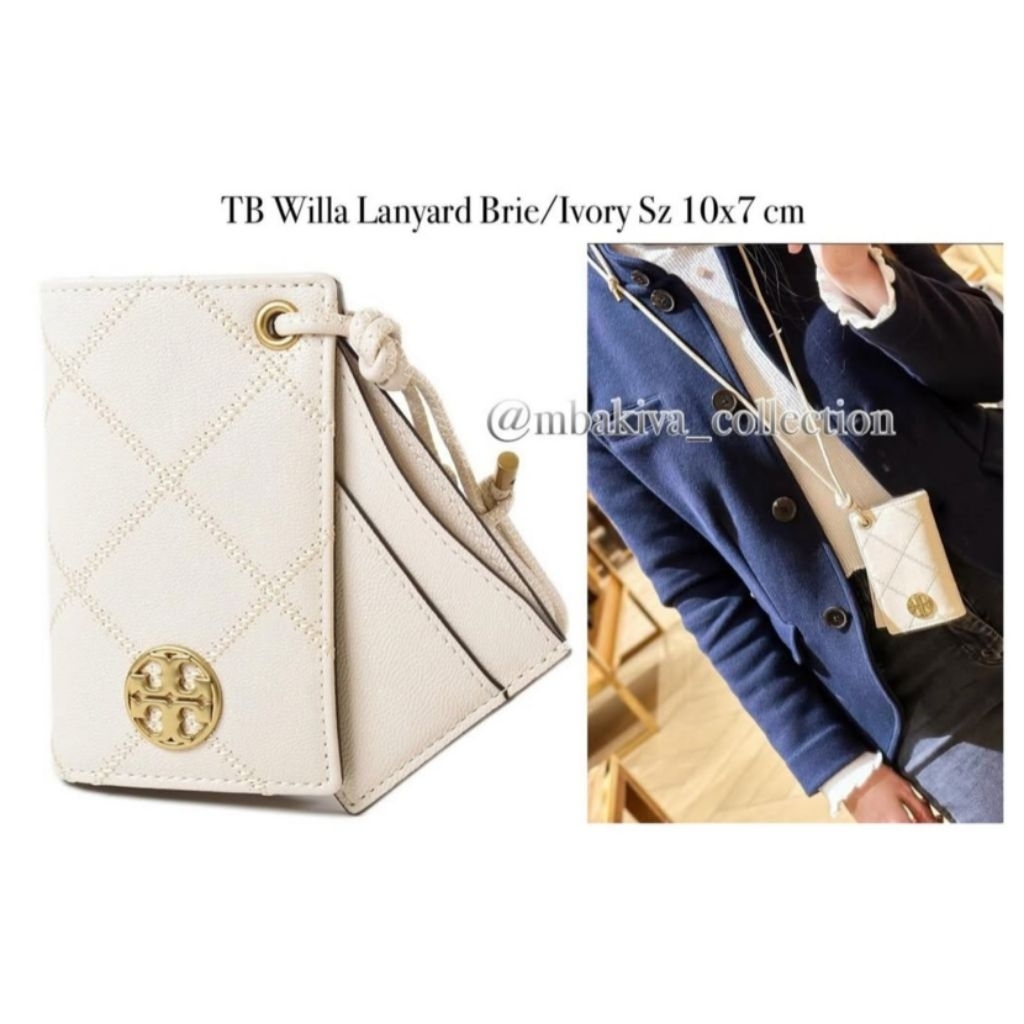 

TB Willa Lanyard Brie/Ivory