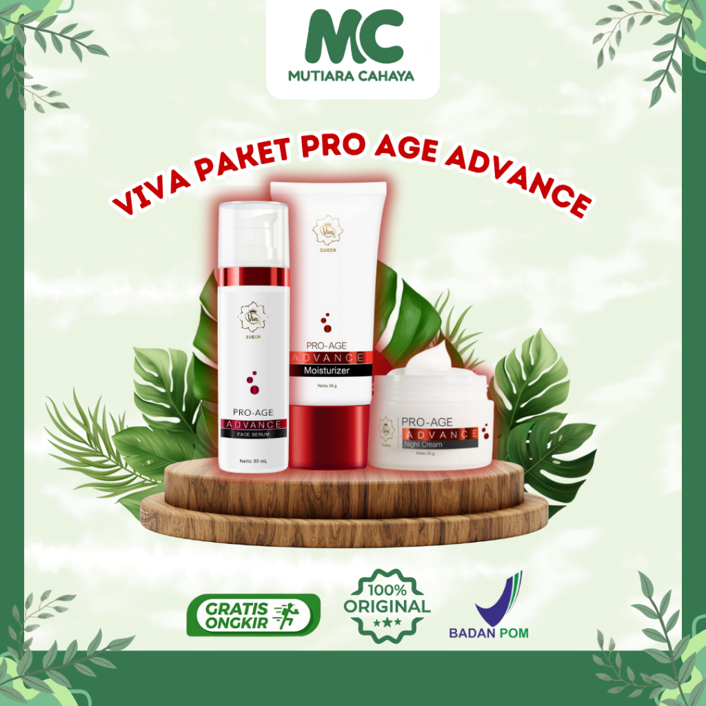 MC Official - Viva Queen Pro Age Advanced Series | Viva Pro Age Moisturizer - Viva Pro Age Serum - V