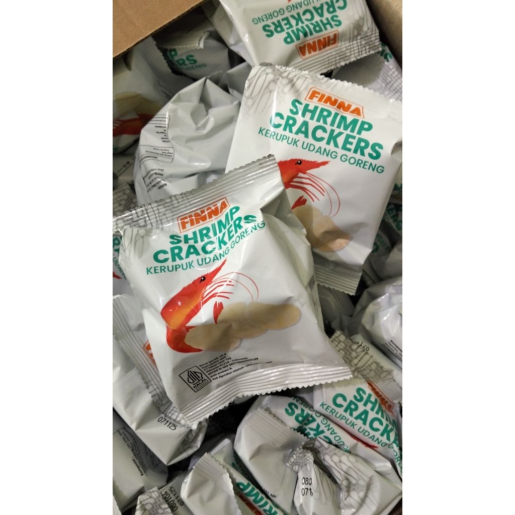 

Kerupuk Udang Finna / Shrimp Crackers / Kerupuk Udang Goreng