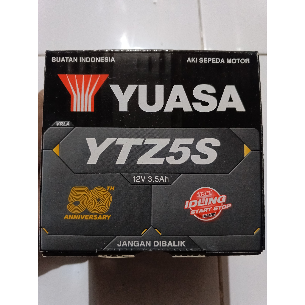 Aki Kering Yuasa YTZ5S YTZ-5S Kharisma Supra X125 Spin Beat Vario Revo Absolute Vixion Byson CS1
