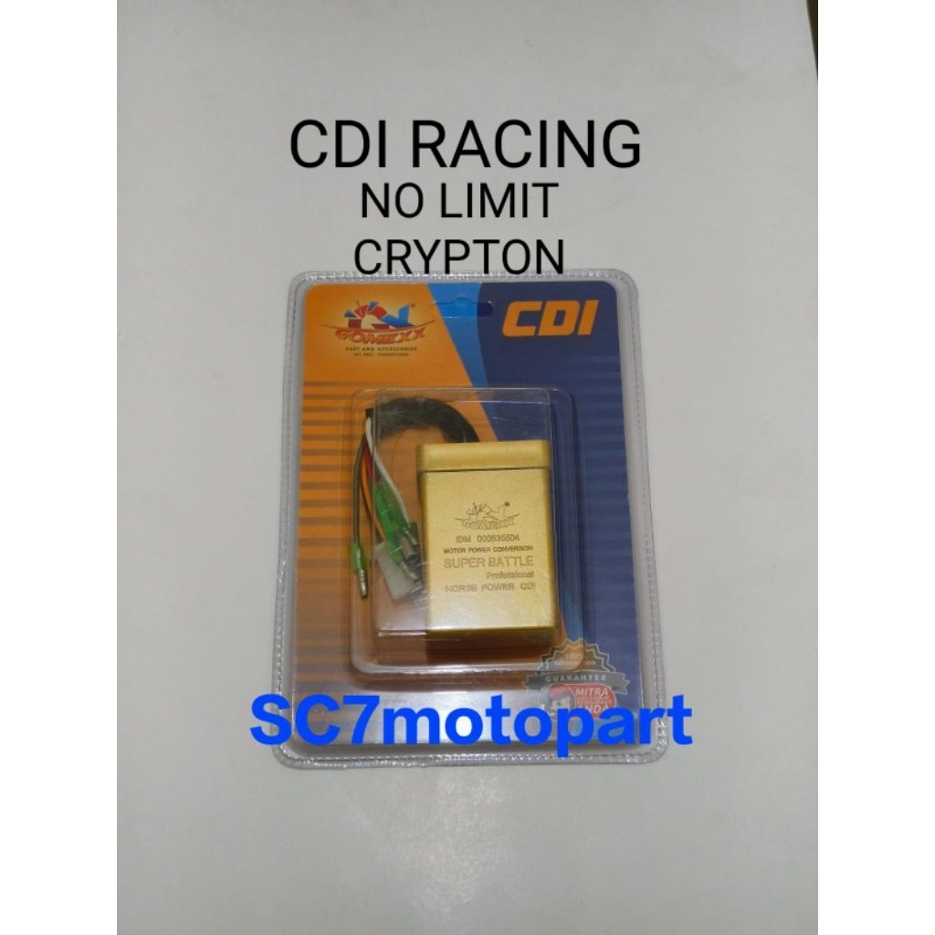 CDI RACING NO LIMIT GOMEX CRYPTON VEGA LAMA VEGA R