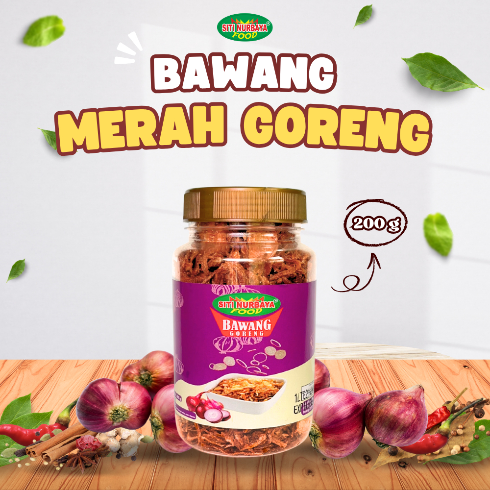 

Bawang Merah Goreng Siti Nurbaya Food 200 Gram