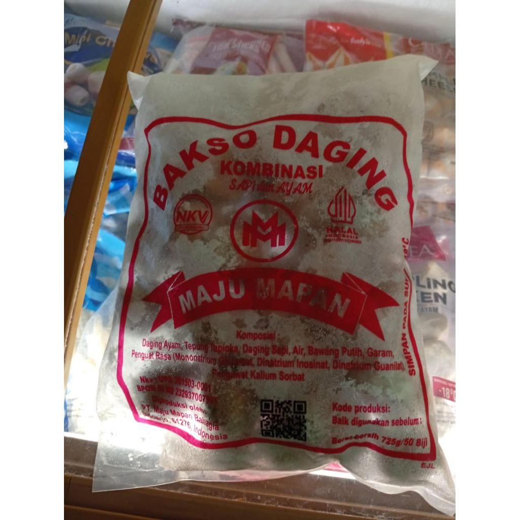 

BAKSO DAGING ISTIMEWA MAJU MAPAN ISI 50