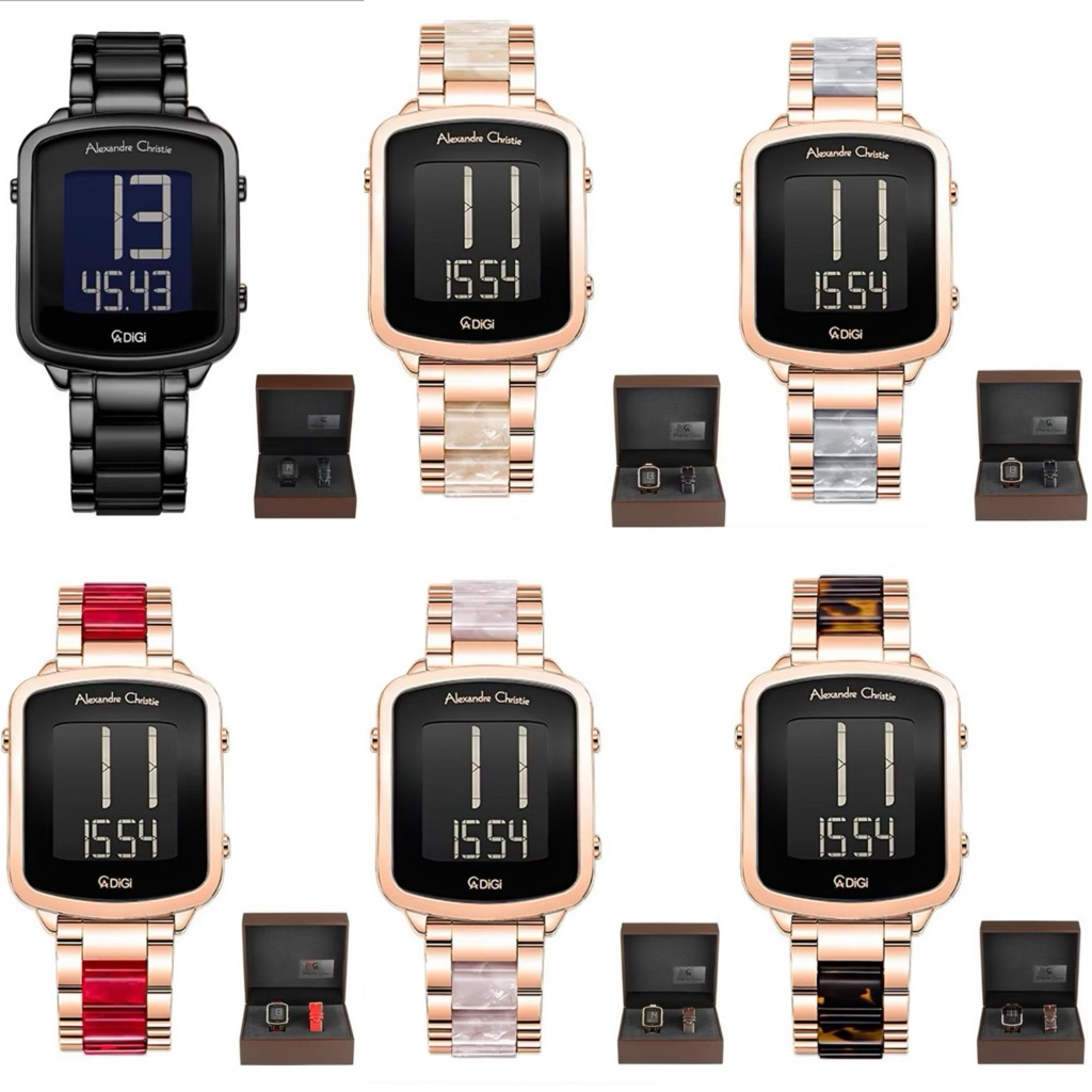 JAM TANGAN ALEXANDRE CHRISTIE WANITA DIGITAL AC9381 AC 9381